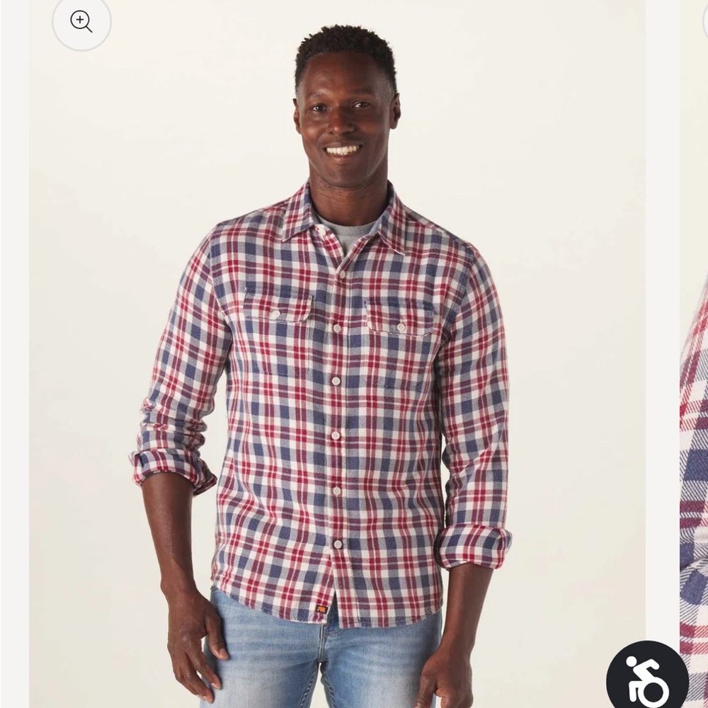 The Normal Brand - Red/Blue Flannel - M